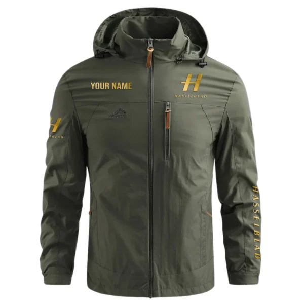 Special Release Personalized Name Hasselblad Photography Waterproof Outdoor Jacket Gift For Photographers BLPT2210240A01HA - ArmyGreen