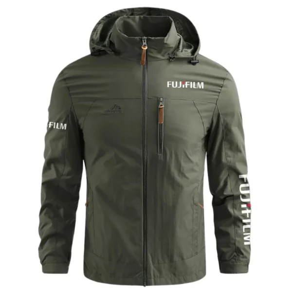 Special Release Fujifilm Photography Waterproof Outdoor Jacket Gift For Photographers BLPT2809240A1FJ - ArmyGreen