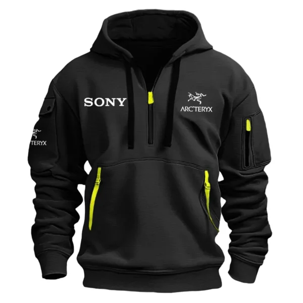 Arc'teryx x Sony Gift For Photographers Hoodie Half Zipper Photography BL2611240A2ATRSN - Black