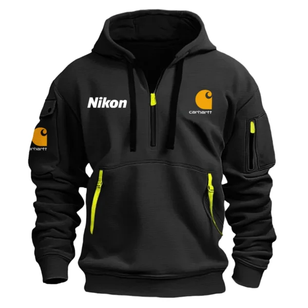 Carhartt x Nikon Gift For Photographers Hoodie Half Zipper BL2611240A2CARNK - Black