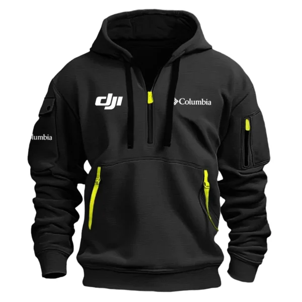 Columbia Sportswear x DJI Gift For Photographers Hoodie Half Zipper BL2611240A2CSDJI - Black