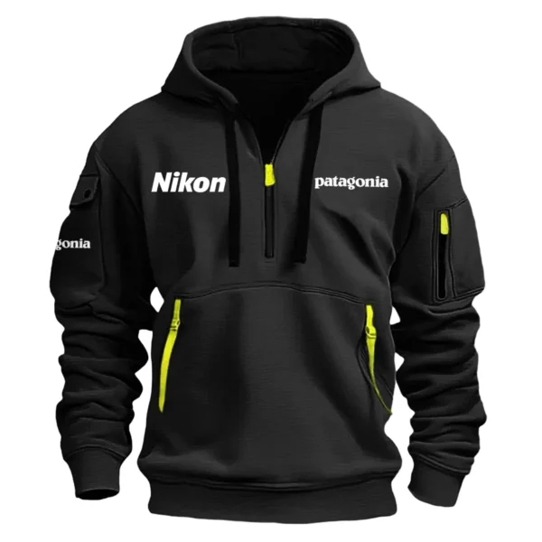 Patagonia x Nikon Gift For Photographers Hoodie Half Zipper Photography BL2611240A2PTGNK - Black
