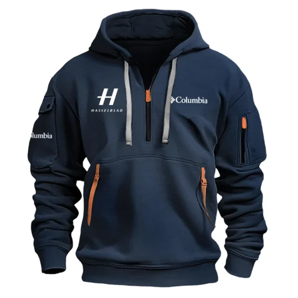 Columbia Sportswear x Hasselblad Gift For Photographers Hoodie Half Zipper BL2611240A2CSHSB - Navy