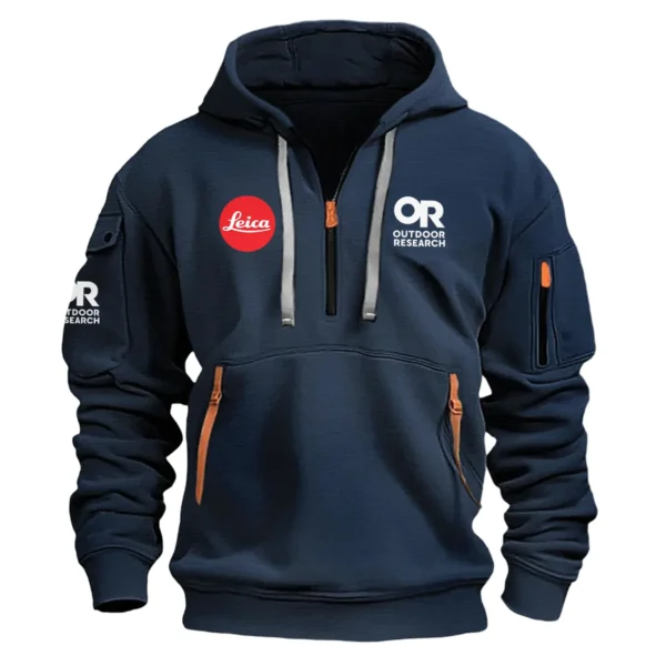 Outdoor Research x Leica Gift For Photographers Hoodie Half Zipper BL2611240A2ORLC - Navy
