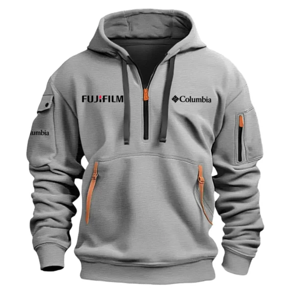 Columbia Sportswear x Fujifilm Gift For Photographers Hoodie Half Zipper Photography BL2611240A2CSFJF - Gray