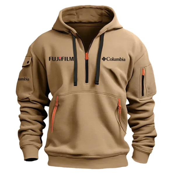 Columbia Sportswear x Fujifilm Gift For Photographers Hoodie Half Zipper Photography BL2611240A2CSFJF - Khaki