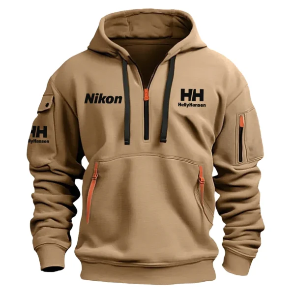 Helly Hansen x Nikon Gift For Photographers Hoodie Half Zipper BL2611240A2HHNK - Khaki
