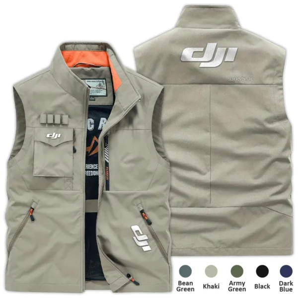 DJI Gift For Photographers Photography Outdoor Vest BLPV2710240A1DJI - Khaki