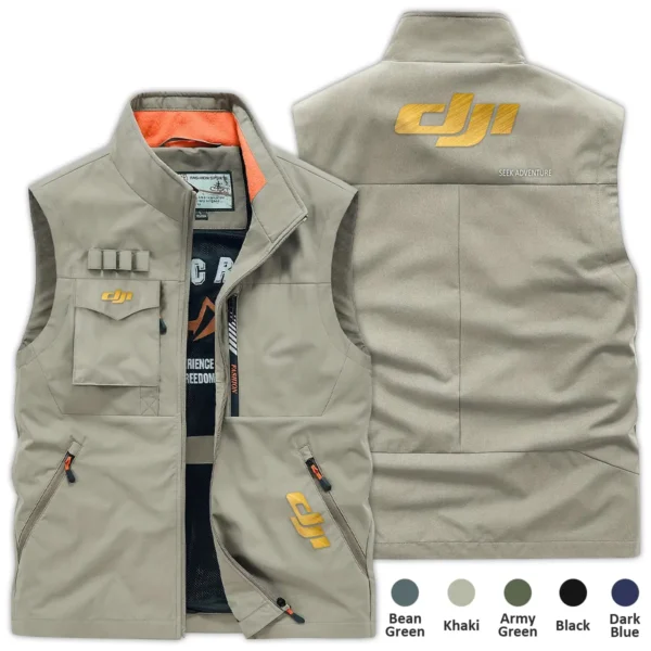 DJI Gift For Photographers Photography Outdoor Vest BLPV2710240A2DJI - Khaki