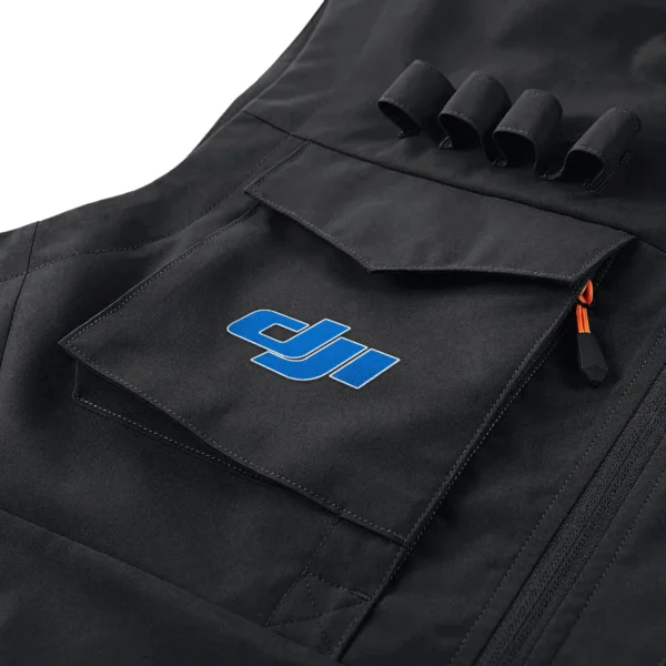 DJI Photography Gift For Photographers Outdoor Vest BLNP1707240A1DJIOSV - Black - Image 2