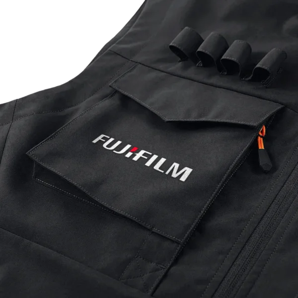 Fujifilm Photography Gift For Photographers Outdoor Vest BLNP1707240A1FJFOSV - Black - Image 2