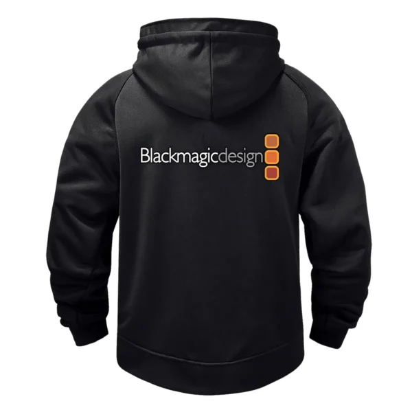 Blackmagic Design Photography Gift For Photographers Tactical Quarter Zip Hoodie BLPV99240ABMDQZH - Black - Image 3