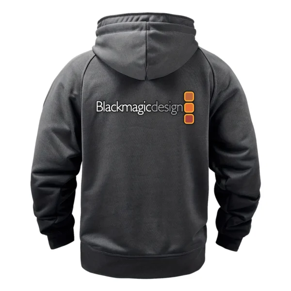 Blackmagic Design Photography Gift For Photographers Tactical Quarter Zip Hoodie BLPV99240ABMDQZH - Gray - Image 3