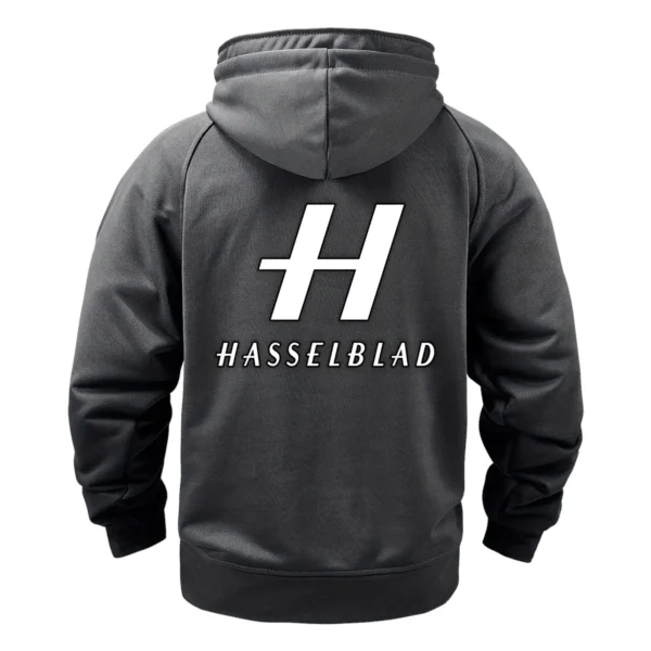 Hasselblad Photography Gift For Photographers Tactical Quarter Zip Hoodie BLPV99240AHSBQZH - Gray - Image 3