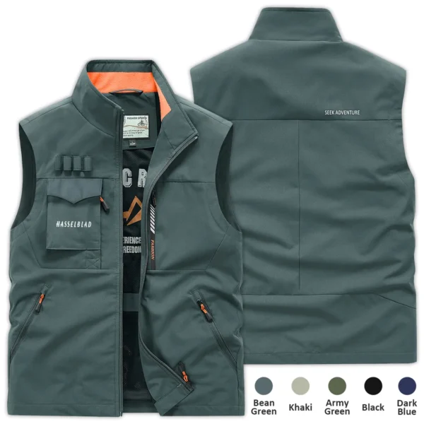 Hasselblad Photography Gift For Photographers Outdoor Vest BLNP1707240A1HSBOSV - BeanGreen