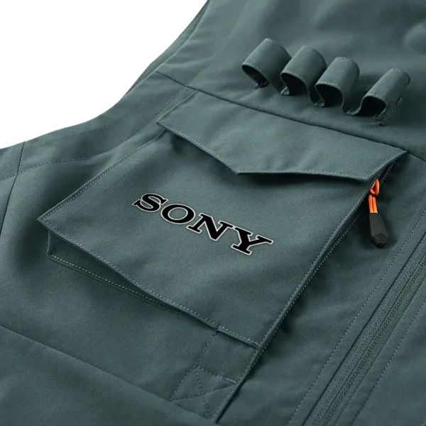 Sony Photography Gift For Photographers Outdoor Vest BLNP1707240A1SNOSV - BeanGreen - Image 2