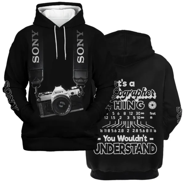 It's A Photographer Thing You Wouldn't Understand Sony Photography Gift For Photographers All Over Prints BL2510240A2SN - Hoodie
