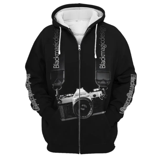 It's A Photographer Thing You Wouldn't Understand Blackmagic Design Photography Gift For Photographers All Over Prints BL2510240A2BMD - Zipper Hoodie - Image 2