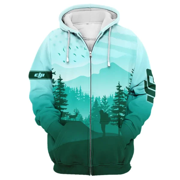 And Into The Forest I Go To Lose My Mind And Find My Soul DJI Photography Gift For Photographers All Over Prints BL2810240A1DJI - Zipper Hoodie - Image 2