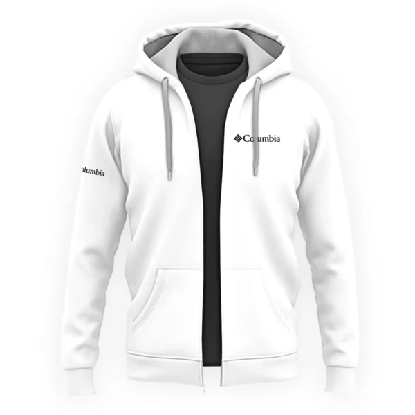 Columbia Sportswear Outdoor Clothing Brand Gift For Photographers Zipper Hoodie BLBR2911240A4CS - Image 2