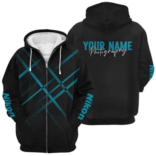 Personalized Gift Custom Name Nikon Camera Photography Gift For Photographers All Over Prints BLPT1011240A1NK3 - Zipper Hoodie