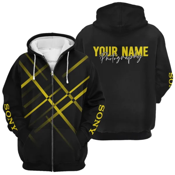 Personalized Gift Custom Name Sony Camera Photography Gift For Photographers All Over Prints BLPT1011240A1SN2 - Zipper Hoodie