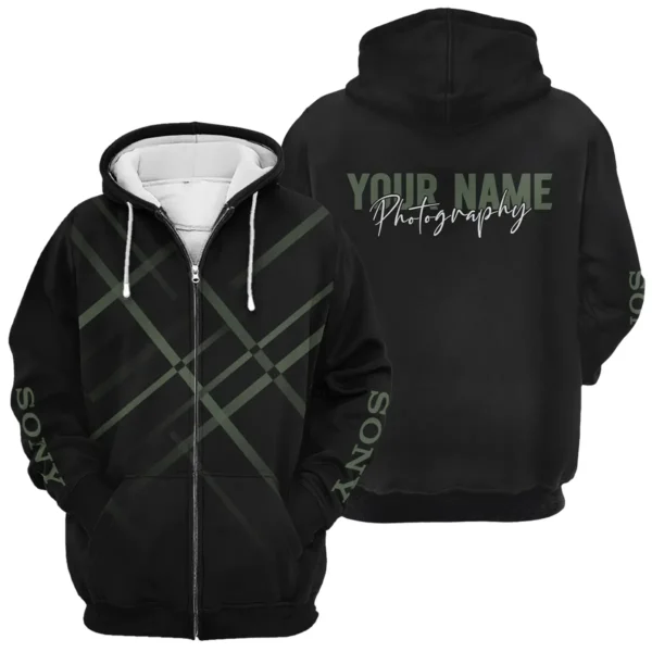 Personalized Gift Custom Name Sony Camera Photography Gift For Photographers All Over Prints BLPT1011240A1SN4 - Zipper Hoodie