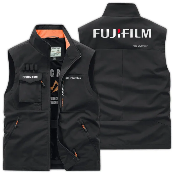 Columbia Sportswear x Fujifilm Gift For Photographers Outdoor Vest Lightweight Regular Fit BL2611240A6CSFJF - Black
