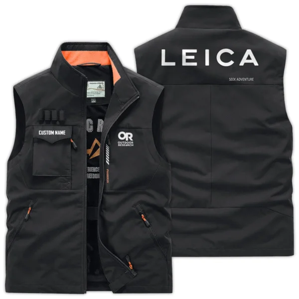 Outdoor Research x Leica Gift For Photographers Outdoor Vest Lightweight Regular Fit BL2611240A6ORLC - Black