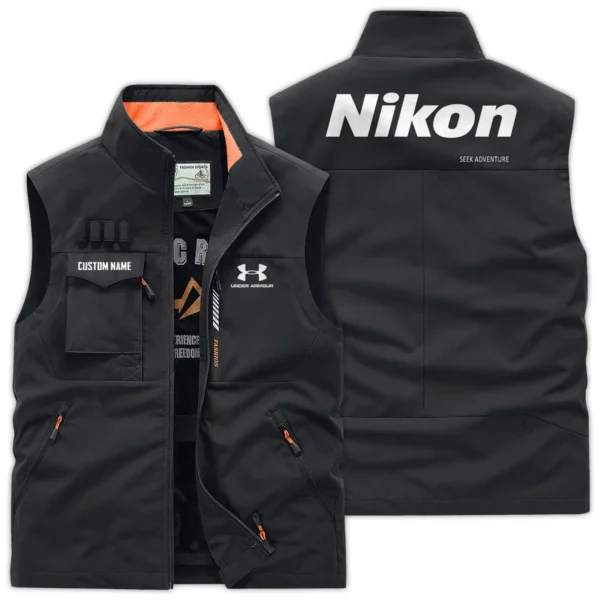 Under Armour x Nikon Gift For Photographers Outdoor Vest Lightweight Regular Fit BL2611240A6UANK - Black