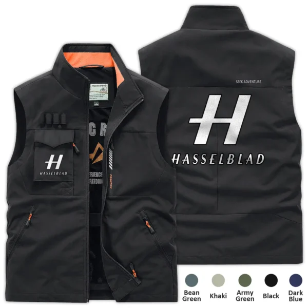 Hasselblad Photography Gift For Photographers Outdoor Vest BLPV99240AHSBOSV - Black