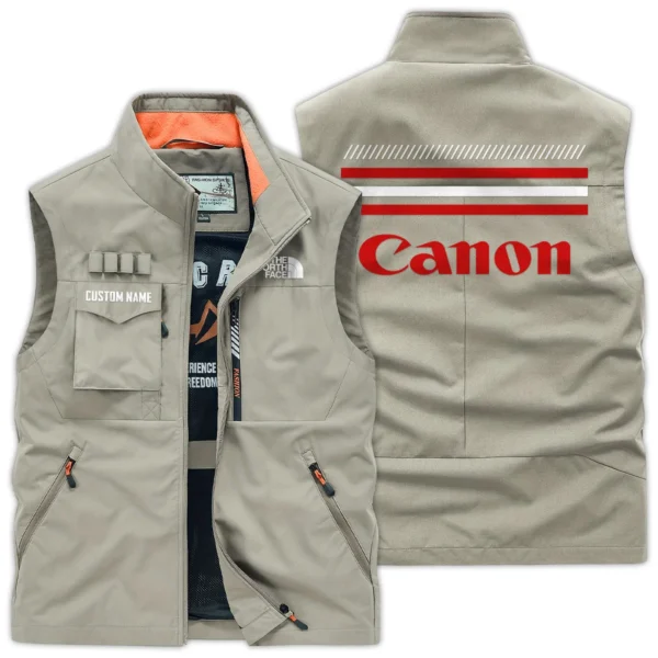 The North Face x Canon Special Release Outdoor Vest Lightweight Regular Fit BL3325A1TNFCN - Khaki