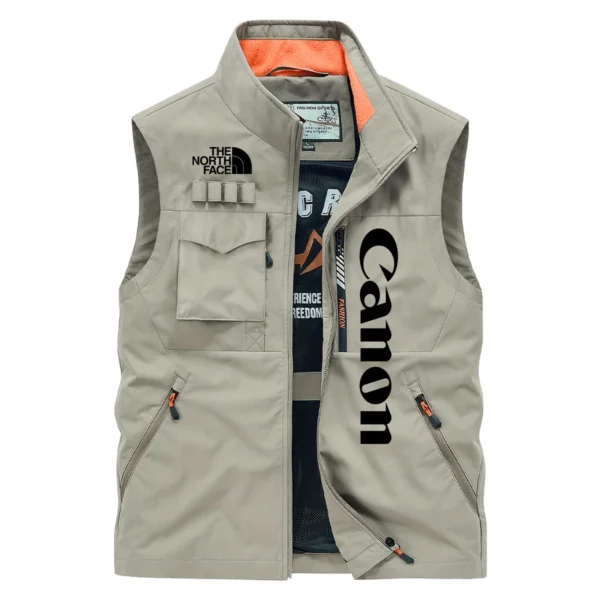 The North Face x Canon Special Release Outdoor Vest Lightweight Regular Fit BL3325A2TNFCN - Khaki