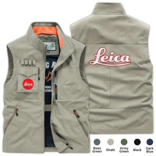 Leica Photography Gift For Photographers Outdoor Vest BLPV99240ALCOSV - Khaki