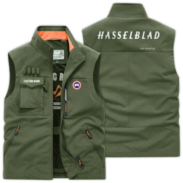 Canada Goose x Hasselblad Gift For Photographers Outdoor Vest Lightweight Regular Fit BL2611240A6CGHSB - ArmyGreen
