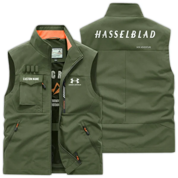 Under Armour x Hasselblad Gift For Photographers Outdoor Vest Lightweight Regular Fit BL2611240A6UAHSB - ArmyGreen