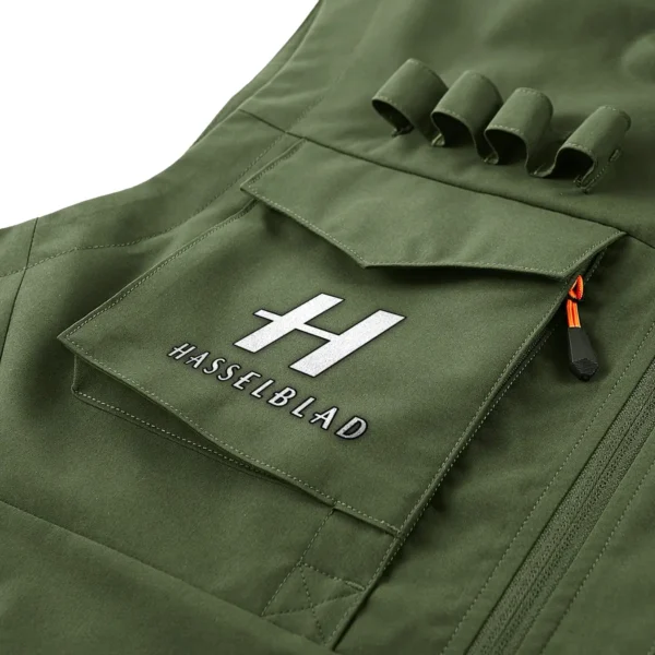 Hasselblad Photography Gift For Photographers Outdoor Vest BLPV99240AHSBOSV - ArmyGreen - Image 2