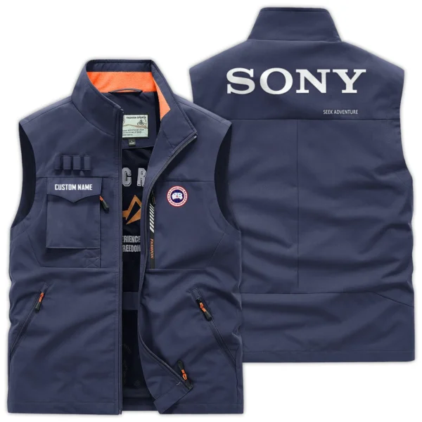 Canada Goose x Sony Gift For Photographers Outdoor Vest Lightweight Regular Fit BL2611240A6CGSN - DarkBlue