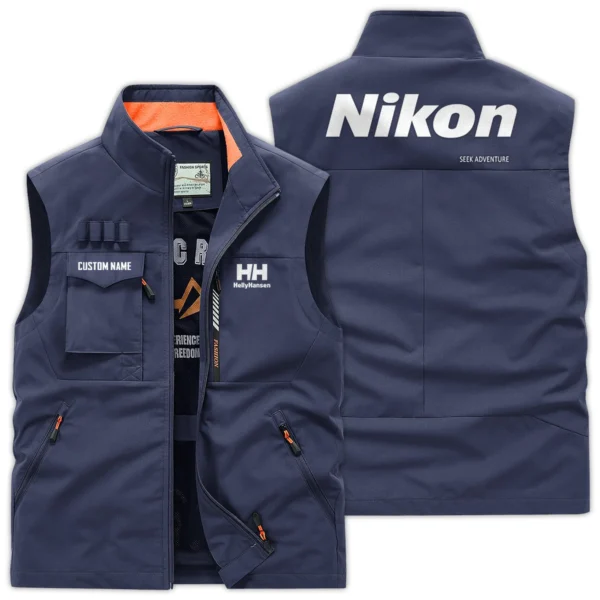 Helly Hansen x Nikon Gift For Photographers Outdoor Vest Lightweight Regular Fit BL2611240A6HHNK - DarkBlue