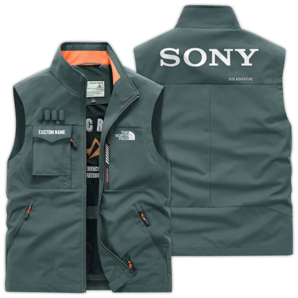 The North Face x Sony Gift For Photographers Outdoor Vest Lightweight Regular Fit BL2611240A6TNFSN - BeanGreen