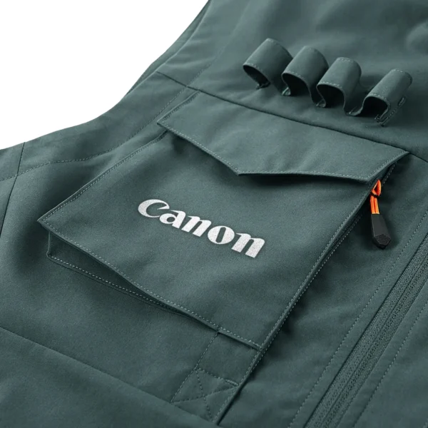 Canon Photography Gift For Photographers Outdoor Vest BLPV99240ACN1OSV - BeanGreen - Image 2