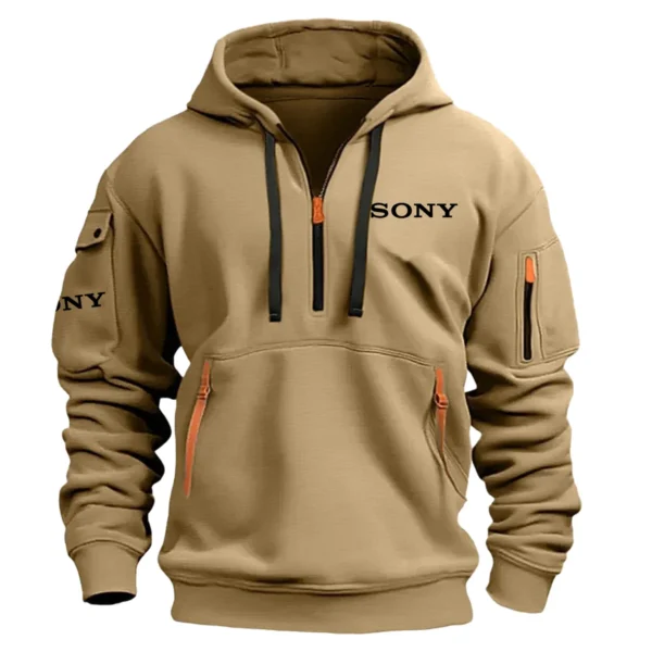 Special Release Sony Photography Hoodie Half Zipper Gift For Photographers BLPT2809240A2SN - Khaki