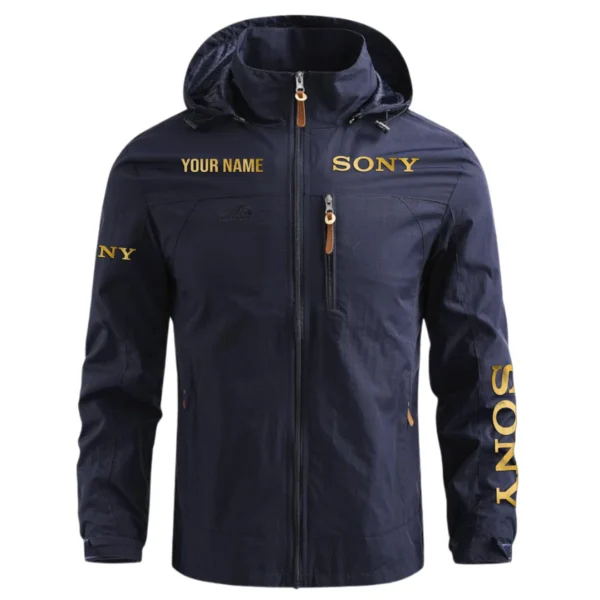 Special Release Personalized Name Sony Photography Waterproof Outdoor Jacket Gift For Photographers BLPT2210240A01SN - Blue