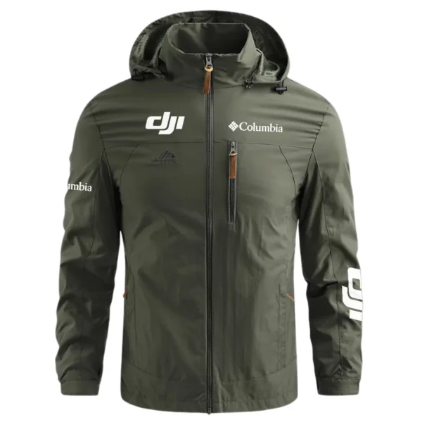 Columbia Sportswear x DJI Gift For Photographers Waterproof Outdoor Jacket BL2611240A3CSDJI - ArmyGreen