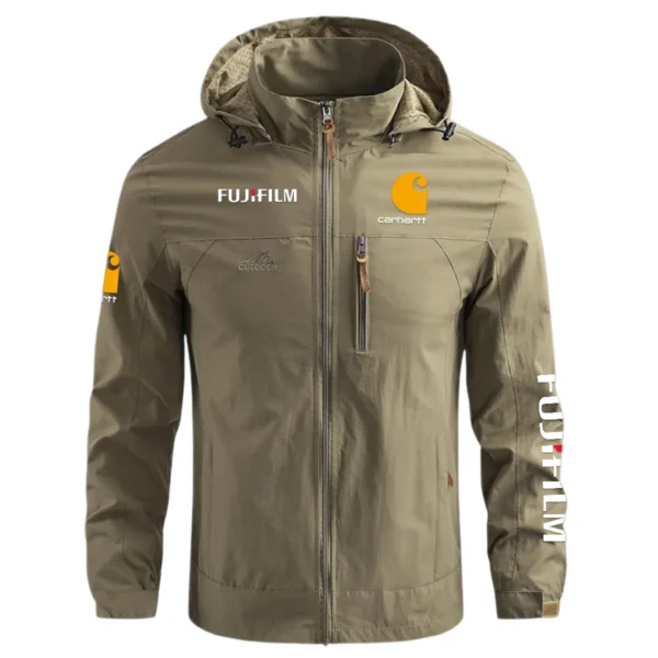Carhartt x Fujifilm Gift For Photographers Waterproof Outdoor Jacket BL2611240A3CARFJF - Khaki
