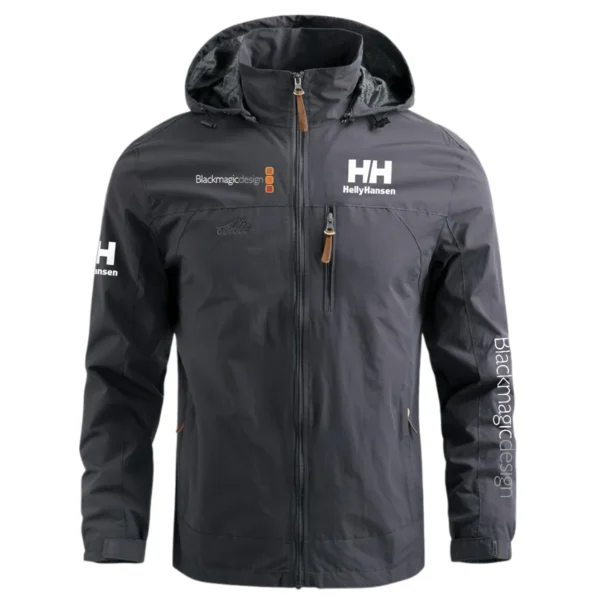 Helly Hansen x Blackmagic Design Gift For Photographers Waterproof Outdoor Jacket BL2611240A3HHBMD - Gray