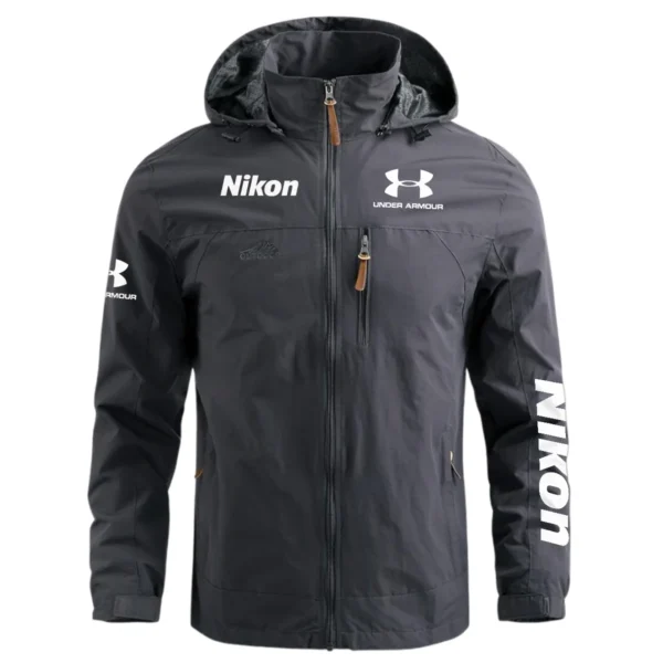 Under Armour x Nikon Gift For Photographers Waterproof Outdoor Jacket BL2611240A3UANK - Gray
