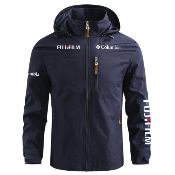 Columbia Sportswear x Fujifilm Gift For Photographers Waterproof Outdoor Jacket BL2611240A3CSFJF - Blue