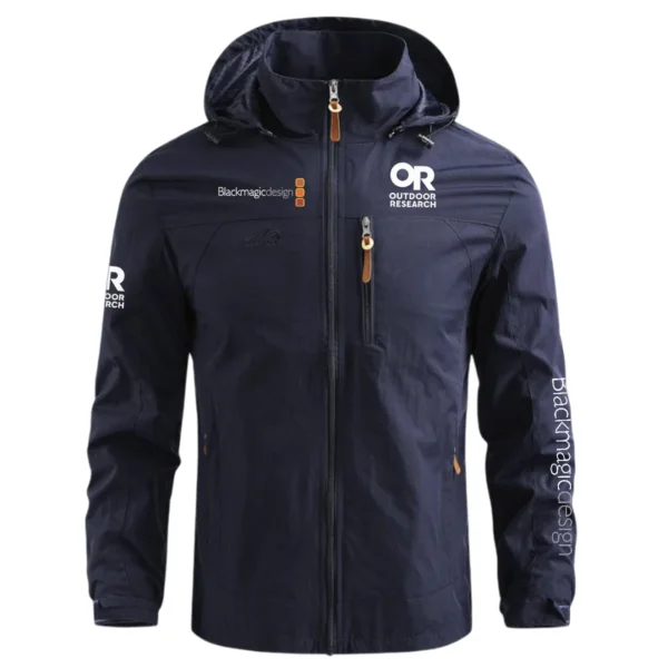 Outdoor Research x Blackmagic Design Gift For Photographers Waterproof Outdoor Jacket BL2611240A3ORBMD - Blue