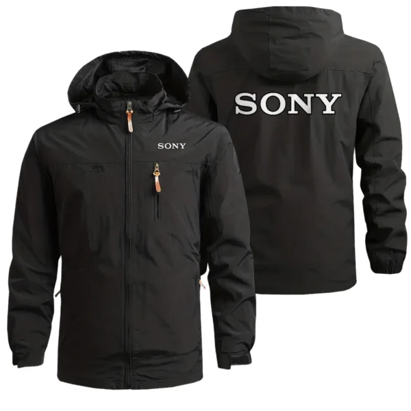 Sony Photography Gift For Photographers Waterproof Outdoor Jacket BLPV99240ASNWOJ - Black